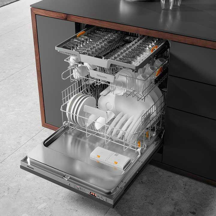 e geraete integrierte geschirrspueler von miele in der kueche vorschau